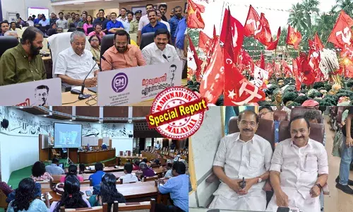 കെപിസിസി പുന: സംഘടനയില്‍ കോണ്‍ഗ്രസിലെ ഗ്രൂപ്പുപോരിന്റെയും തമ്മിലടിയുടെയും ചൂട് കുറയും മുമ്പേ കളം പിടിക്കണം; മുഖ്യമന്ത്രി ഗള്‍ഫ് സന്ദര്‍ശനം കഴിഞ്ഞെത്തിയാലുടന്‍ ജില്ലാതല തിരഞ്ഞെടുപ്പു ചുമതലകള്‍ നേതാക്കള്‍ക്കു നല്‍കും; ഭവന സന്ദര്‍ശനങ്ങള്‍ അടുത്തമാസം മുതല്‍ ആരംഭിക്കാനും സിപിഎം നിര്‍ദ്ദേശം; കൊട്ടിഘോഷിച്ചു തുടങ്ങിയ സി.എം വിത്ത് മീ പരിപാടി പാളിയെന്ന് വിലയിരുത്തല്‍