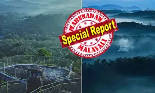 പാറയുടെ മുകളില്‍ സുരക്ഷാവേലിക്ക് 30 മീറ്റര്‍ മാറി അപകടകരമായി ഇരിക്കുന്ന വിദ്യാര്‍ഥിനികളെ കണ്ടയുടന്‍ പോലീസിനെ വിവരം അറിയിച്ച നാട്ടുകാരന്‍; സെക്യൂരിറ്റിക്കാരന്‍ ചോദിക്കാന്‍ എത്തിയപ്പോള്‍ അവര്‍ എടുത്തു ചാടി; സ്‌കൂള്‍ ബാഗിലെ നോട്ട് ബുക്കില്‍ കാരണമുണ്ട്; മുട്ടറ മരുതിമലയില്‍ ഒന്‍പതാം ക്ലാസിലെ ആ കൂട്ടുകാരികള്‍ എത്തിയത് ഉച്ചയോടെ