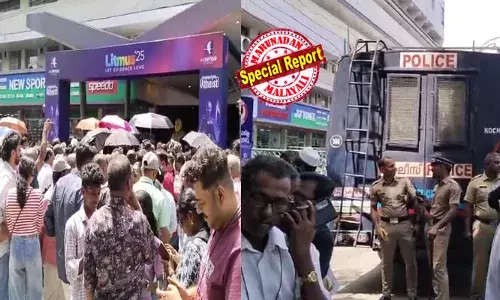തസ്ലീമ നസ്രീന്‍ പങ്കെടുക്കാനിരുന്ന പരിപാടിക്ക് ബോംബ് ഭീഷണി; കൊച്ചിയില്‍ സ്വതന്ത്ര ചിന്തകരുടെ കൂട്ടായ്മയായ എസന്‍സ് ഗ്ലോബലിന്റെ വാര്‍ഷിക സമ്മേളനം നിര്‍ത്തിവച്ചു; കടവന്ത്ര ഇന്‍ഡോര്‍ സ്‌റ്റേഡിയത്തില്‍ തോക്കുമായി കടന്ന ഉദയംപേരൂര്‍ സ്വദേശി പിടിയില്‍; തസ്ലീമ എത്തുന്നത് എസ്സന്‍സ് ആജീവനാന്ത പുരസ്‌കാരം സ്വീകരിക്കാന്‍