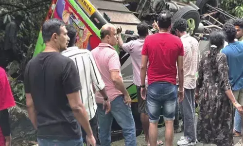 മിനിബസ് മറിഞ്ഞ് അപകടം; നിരവധി പേർക്ക് പരിക്ക്; സംഭവം ഇടുക്കിയിൽ