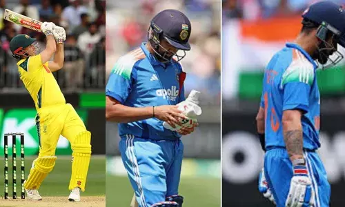 ദീപാവലി വെടിക്കെട്ട് മിച്ചല്‍ മാര്‍ഷിന്റെ വക; കൂട്ടുകെട്ടുമായി ജോഷ് ഫിലിപ്പെയും;  മഴക്കളിയില്‍ ഇന്ത്യയെ കീഴടക്കി ഓസ്ട്രേലിയ;  പെര്‍ത്ത്  ഏകദിനത്തില്‍ ഏഴ് വിക്കറ്റ് വിജയം;  നായകനായി തോല്‍വിയോടെ തുടക്കമിടുന്ന ക്ലബ്ബില്‍ ഇടംപിടിച്ച് ഗില്ലും