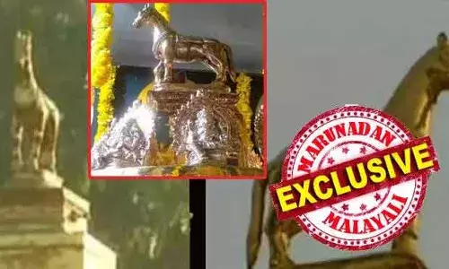 ആ വാജിവാഹനം കൊണ്ടു പോയത് ചിരഞ്ജീവിക്കൊപ്പം എത്തി വിവാദത്തില്‍ കുടുങ്ങിയ ഫീനിക്‌സ് കുടുംബമോ? തന്ത്രിയുടെ കത്തിലൂടെ ചര്‍ച്ചയാകുന്നത് കൊടിമരം സ്വര്‍ണ്ണം പൂശിയതിന് പിന്നാലെ വിശ്വാസ കച്ചവടം നടന്നുവെന്ന സൂചന; ആ വാജി വാഹനം അതീവ രഹസ്യമായി സന്നിധാനത്ത് വീണ്ടും എത്തിയതോ? മൗനം തുടര്‍ന്ന് ദേവസ്വം ബോര്‍ഡ്