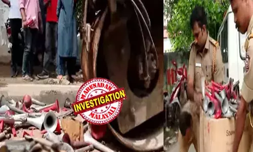 ഗതാഗത മന്ത്രിയുടെ നിര്‍ദേശം നടപ്പാക്കി എംവിഡി ഉദ്യോഗസ്ഥര്‍; കൊച്ചിയില്‍ പിടിച്ചെടുത്ത എയര്‍ഹോണുകള്‍ കമ്മട്ടിപ്പാടത്തെ ആളൊഴിഞ്ഞ റോഡില്‍ റോഡ്‌റോളര്‍ കയറ്റി തവിടുപൊടിയാക്കി;  അന്യസംസ്ഥാനത്ത് നിന്നെത്തുന്ന വാഹനങ്ങളിലടക്കം കര്‍ശന പരിശോധന