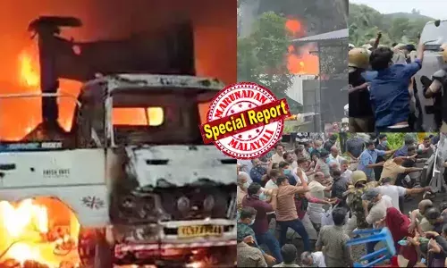 ജനകീയ പ്രതിഷേധം മറയാക്കി എസ്ഡിപിഐ അക്രമികള്‍ നുഴഞ്ഞ് കയറി കലാപം നടത്തി;  വാഹനങ്ങള്‍ കത്തിച്ചതും പോലീസിനെ അക്രമിച്ചതും ജില്ലയ്ക്ക് പുറത്തുനിന്നുള്ള പരിശീലനം ലഭിച്ച ക്രിമിനലുകള്‍;   താമരശേരി ആക്രമണത്തില്‍ അന്വേഷണം നടത്തണമെന്ന് സിപിഎം;  ഛിദ്രശക്തികള്‍ നുഴഞ്ഞുകയറിയെന്ന് മന്ത്രി എം.ബി. രാജേഷ്; സംഘര്‍ഷത്തില്‍ ഒന്നാം പ്രതി ഡിവൈഎഫ്‌ഐ നേതാവ്