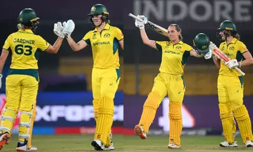 ആഷ്ലി ഗാര്‍ഡ്‌നറുടെ സെഞ്ചുറി;  അര്‍ധ സെഞ്ചുറിയുമായി സതര്‍ലാന്‍ഡും; 180 റണ്‍സിന്റെ അഞ്ചാം വിക്കറ്റ് കൂട്ടുകെട്ട്;  വനിതാ ഏകദിന ലോകകപ്പില്‍ ഇംഗ്ലണ്ടിനെ കീഴടക്കി ഓസ്‌ട്രേലിയ