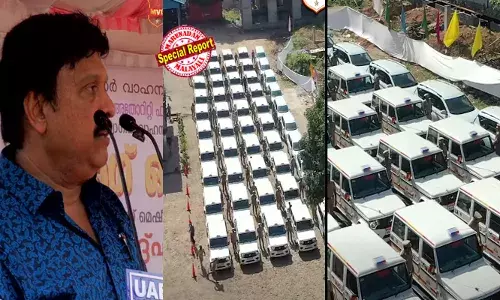 ഉദ്ഘാടന മാമാങ്കം കഴിഞ്ഞിട്ടും വിട്ടുകൊടുക്കാതിരുന്ന മോട്ടോര്‍ വാഹന വകുപ്പിന്റെ പുതിയ 52 വാഹനങ്ങള്‍ക്ക് ഒടുവില്‍ ശാപമോക്ഷം; ആളെ കൂട്ടാത്തതിന് മന്ത്രി ആദ്യംപരിപാടി റദ്ദാക്കിയതിനും രണ്ടാംവട്ടം ഉദ്ഘാടനം അടിച്ചുപൊളിച്ചതിനും ഇവര്‍ സാക്ഷി; കാസര്‍കോഡ് മുതല്‍ തെക്കോട്ട് ഓരോ ഓഫീസില്‍ നിന്നും അധിക ഗതാഗത ചെലവ് 20,000രൂപ വീതം; അധിക ചെലവിന് മന്ത്രി സമാധാനം പറയുമോ?