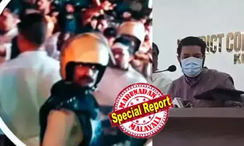 എന്നെ മര്‍ദിച്ചത് സര്‍വിസില്‍ നിന്ന് പിരിച്ചുവിട്ട സി.ഐ അഭിലാഷ് ഡേവിഡ്; പിരിച്ചുവിട്ടത് ലൈംഗിക പീഡനക്കേസിലെ അന്വേഷണത്തില്‍ വീഴ്ച വരുത്തിയതിന്; വഞ്ചിയൂര്‍ സിപിഎം ഏരിയ കമ്മിറ്റി ഓഫീസിലെ നിത്യസന്ദര്‍ശകനായ അഭിലാഷ് ഡേവിഡ് എങ്ങനെ വീണ്ടും സര്‍വീസില്‍ കയറി? പേരാമ്പ്രര സംഭവത്തില്‍ വെളിപ്പെടുത്തലുമായി ഷാഫി പറമ്പില്‍