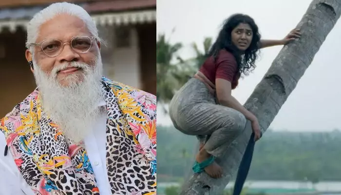 ഉയരമുള്ള തെങ്ങ്, നാളുകളായി ആരും അതിൽ കയറിയിട്ടില്ല; നല്ലൊരു തെങ്ങ് കയറ്റക്കാരനെ പോലെ ആ സീന് ചെയ്തു; മുറിവുകളുമായാണ് റീമ താഴെയിറങ്ങത്; ലൊക്കേഷൻ അനുഭവങ്ങൾ പങ്കുവെച്ച് അഷറഫ് ഗുരുക്കൾ ഉയരമുള്ള തെങ്ങ്, നാളുകളായി ആരും അതിൽ കയറിയിട്ടില്ല; നല്ലൊരു തെങ്ങ് കയറ്റക്കാരനെ പോലെ ആ സീന് ചെയ്തു; മുറിവുകളുമായാണ് റീമ താഴെയിറങ്ങത്; ലൊക്കേഷൻ അനുഭവങ്ങൾ പങ്കുവെച്ച് അഷറഫ് ഗുരുക്കൾ