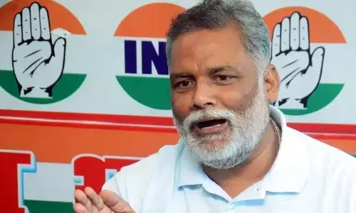 ബിഹാറിനെ എന്‍ഡിഎ വഞ്ചിച്ചു;  തിരഞ്ഞെടുപ്പ് എല്ലാത്തരത്തിലും എതിരാണ്; നിതീഷ് കുമാറിനെ മഹാസഖ്യത്തിലേക്ക് സ്വാഗതം ചെയ്ത് കോണ്‍ഗ്രസ് എംപി പപ്പു യാദവ്