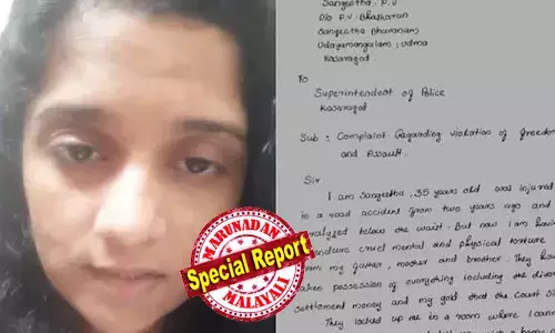 മക്കളുടെ മുന്നില്‍വച്ച് രണ്ട് തവണ കത്തിയെടുത്ത് എന്നെ കുത്താന്‍ വന്നു;  ഈ ഒരു പെണ്ണിന്റെ കാര്യം ചോദ്യം ചെയ്തതിനായിരുന്നു അത്;  അയാള്‍ക്ക് പല പെണ്ണുങ്ങളുമായി ബന്ധമുണ്ട്; അതിന്റെ ഓഡിയോ ക്ലിപ്പ് എന്റെ കയ്യിലുണ്ട്; റാഷിദ് ശരിക്കും വൈദ്യനല്ല;  മയക്ക് മരുന്ന് കച്ചവടമുണ്ട്; സിപിഎം നേതാവ് മകളെ വീട്ടുതടങ്കലിലാക്കിയെന്ന ആരോപണം തെറ്റെന്ന് നാഡി വൈദ്യന്‍ റാഷിദിന്റെ ഭാര്യ