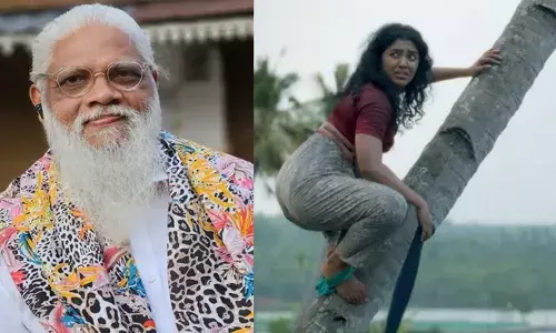 ഉയരമുള്ള തെങ്ങ്, നാളുകളായി ആരും അതിൽ കയറിയിട്ടില്ല; നല്ലൊരു തെങ്ങ് കയറ്റക്കാരനെ പോലെ ആ സീന് ചെയ്തു; മുറിവുകളുമായാണ് റീമ താഴെയിറങ്ങത്; ലൊക്കേഷൻ അനുഭവങ്ങൾ പങ്കുവെച്ച് അഷറഫ് ഗുരുക്കൾ ഉയരമുള്ള തെങ്ങ്, നാളുകളായി ആരും അതിൽ കയറിയിട്ടില്ല; നല്ലൊരു തെങ്ങ് കയറ്റക്കാരനെ പോലെ ആ സീന് ചെയ്തു; മുറിവുകളുമായാണ് റീമ താഴെയിറങ്ങത്; ലൊക്കേഷൻ അനുഭവങ്ങൾ പങ്കുവെച്ച് അഷറഫ് ഗുരുക്കൾ