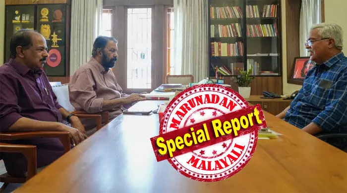 വന്നു... കണ്ടു.. കീഴടക്കി.... എല്ലാം കോപ്ലിമെന്റ്സ്! ഇനി മുഖ്യമന്ത്രിയുമായി കൂടി സംസാരിക്കും; മേലില് സിപിഐ അറിയാതെ നയപരമായ തീരുമാനം എടുക്കില്ലെന്ന് പിണറായിയെ കൊണ്ട് സമ്മതിപ്പിക്കും; എംഎന് സ്മാരകത്തില് എത്തിയ മന്ത്രി ശിവന്കുട്ടി മടങ്ങിയത് എല്ലാം സമവായത്തില് എത്തിച്ച്; അനുനയ നീക്കം സക്സസ്; ഇനി എല്ലാം നേരത്തെ സിപിഐ മന്ത്രിമാരെ അറിയിക്കും; ബിനോയ് വിശ്വം-ശിവന്കുട്ടി കൂടിക്കാഴ്ചയിലെ പരിഹാര ഫോര്മുല ഇങ്ങനെ വന്നു... കണ്ടു.. കീഴടക്കി.... എല്ലാം കോപ്ലിമെന്റ്സ്! ഇനി മുഖ്യമന്ത്രിയുമായി കൂടി സംസാരിക്കും; മേലില് സിപിഐ അറിയാതെ നയപരമായ തീരുമാനം എടുക്കില്ലെന്ന് പിണറായിയെ കൊണ്ട് സമ്മതിപ്പിക്കും; എംഎന് സ്മാരകത്തില് എത്തിയ മന്ത്രി ശിവന്കുട്ടി മടങ്ങിയത് എല്ലാം സമവായത്തില് എത്തിച്ച്; അനുനയ നീക്കം സക്സസ്; ഇനി എല്ലാം നേരത്തെ സിപിഐ മന്ത്രിമാരെ അറിയിക്കും; ബിനോയ് വിശ്വം-ശിവന്കുട്ടി കൂടിക്കാഴ്ചയിലെ പരിഹാര ഫോര്മുല ഇങ്ങനെ