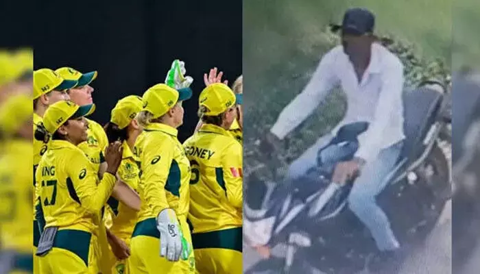 കഫെയിലേക്ക് നടന്നു പോകവെ ബൈക്കില് പിന്തുടര്ന്ന് എത്തി;  ശരീരത്തില് മോശമായി സ്പര്ശിച്ചു; ലോകകപ്പിനായി ഇന്ത്യയിലെത്തിയ ഓസീസ് താരങ്ങള്  നേരിട്ട ലൈംഗികാതിക്രമം രാജ്യത്തിന് നാണക്കേട്; യുവാവ് അറസ്റ്റില്; വിവരം തേടി ഐസിസി കഫെയിലേക്ക് നടന്നു പോകവെ ബൈക്കില് പിന്തുടര്ന്ന് എത്തി;  ശരീരത്തില് മോശമായി സ്പര്ശിച്ചു; ലോകകപ്പിനായി ഇന്ത്യയിലെത്തിയ ഓസീസ് താരങ്ങള്  നേരിട്ട ലൈംഗികാതിക്രമം രാജ്യത്തിന് നാണക്കേട്; യുവാവ് അറസ്റ്റില്; വിവരം തേടി ഐസിസി