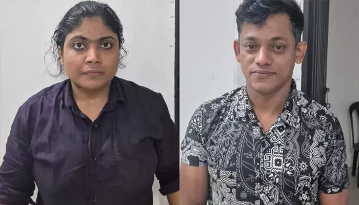 വാഹന പരിശോധനയിൽ മെത്താംഫിറ്റമിനുമായി യുവതിയും യുവാവും പിടിയിൽ; വലയിലായത് മയക്കുമരുന്ന് ശൃംഖലയിലെ പ്രധാന കണ്ണികൾ വാഹന പരിശോധനയിൽ മെത്താംഫിറ്റമിനുമായി യുവതിയും യുവാവും പിടിയിൽ; വലയിലായത് മയക്കുമരുന്ന് ശൃംഖലയിലെ പ്രധാന കണ്ണികൾ