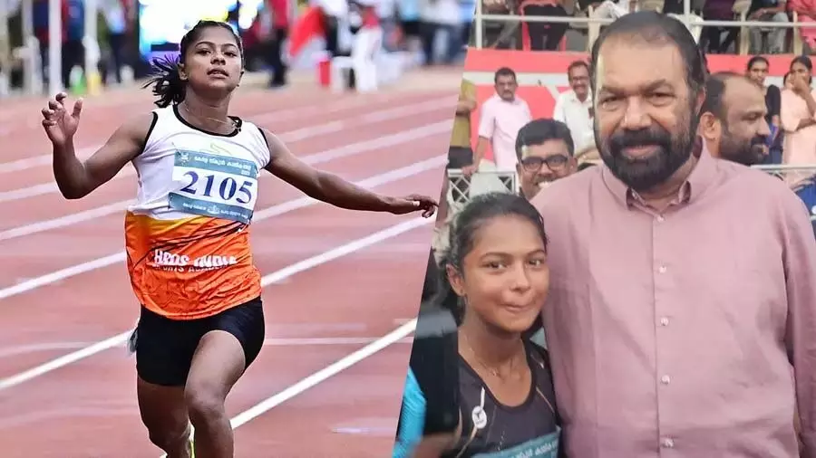 ദേവനന്ദയ്ക്ക് വിദ്യാഭ്യാസ വകുപ്പ് വീട് നിര്‍മിച്ച് നല്‍കും; താരത്തെ കണ്ട് ഉറപ്പുനല്‍കി മന്ത്രി വി ശിവന്‍കുട്ടി