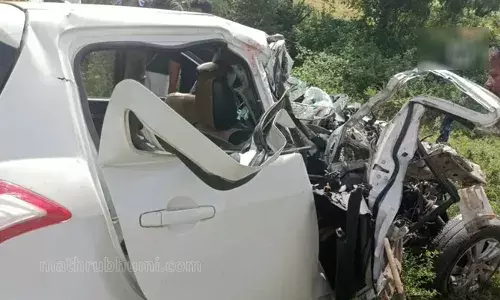 മൈസൂരുവിന് സമീപം ബേഗൂരില്‍ കാറും ലോറിയും കൂട്ടിയിടിച്ച് അപകടം; മലയാളി ദമ്പതിമാര്‍ മരിച്ചു