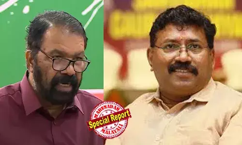 പി എം ശ്രീ പദ്ധതിയില്‍ ഉള്‍പ്പെട്ടത് കേരളത്തിലെ 77 സര്‍ക്കാര്‍ സ്‌കൂളുകള്‍;  മന്ത്രി വി. ശിവന്‍കുട്ടിയ്ക്കും വിദ്യാഭ്യാസ വകുപ്പിനും അഭിനന്ദനങ്ങള്‍;  എ.ബി.വി.പി നേതാക്കള്‍ നേരിട്ടെത്തി അഭിനന്ദിച്ചതിന് പിന്നാലെ പ്രശംസിച്ച് ബിജെപി നേതാക്കളും; പരിവാര്‍ ആഹ്ലാദം പ്രതിപക്ഷം രാഷ്ട്രീയ ആയുധമാക്കും; എല്ലാ അര്‍ത്ഥത്തിലും വെട്ടിലായി ബിനോയ് വിശ്വം; സിപിഐ സമ്മര്‍ദ്ദത്തില്‍