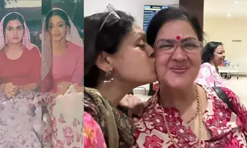 അവള്‍ ഇപ്പോഴും അതേ പഴയ തമാശക്കാരിയായ പൊടി തന്നെയാണ്; അവള്‍ ആരെയും അതിശയിപ്പിക്കുന്നൊരു നടിയാണ്; ഉര്‍വശിയുടെ കവിളില്‍ ചുംബിച്ച് ശോഭന;  ഇത് ഞങ്ങള്‍ ആഗ്രഹിച്ച ഫ്രെയിം എന്ന് ആരാധകര്‍