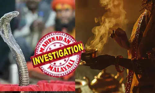 പാമ്പ് കടിയേറ്റ് മരിച്ച 10 വയസ്സുകാരന്റെ മൃതദേഹവുമായി പോയത് മന്ത്രവാദിയുടെ അടുത്തേക്ക്; കുട്ടിയെ വീണ്ടും ജീവിപ്പിക്കാനായി കർമങ്ങൾ തുടങ്ങി; വേപ്പിലയും ചാണകവും കൊണ്ട് മൃതദേഹം പൊതിഞ്ഞു; കാലിൽ മരച്ചില്ല കൊണ്ട് തട്ടിനോക്കി അനക്കത്തിനായി വീട്ടുകാർ കാത്തിരുന്നത് മൂന്ന് ദിവസം