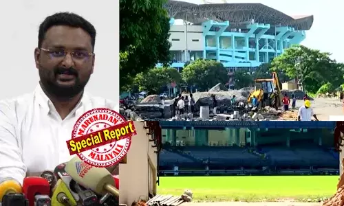 പ്രതിദിനം രണ്ടായിരം തൊഴിലാളികളെ വച്ച് നവീകരണം നടത്തുമെന്ന് പ്രഖ്യാപനം; കലൂര്‍ സ്റ്റേഡിയത്തില്‍ ഇതുവരെ നടന്നത് സമീപത്തെ മരം വെട്ടിയതും അരമതിലും മെറ്റല്‍ നിരത്തിയതും മാത്രം;  സ്റ്റേഡിയത്തില്‍ അവകാശം വേണമെന്ന് ആന്റോ അഗസ്റ്റിന്‍;  സ്‌പോണ്‍സര്‍ മെസിയുടെ പേരുപറഞ്ഞ് ലക്ഷ്യമിട്ടത് ഗോട്ടി കളിയല്ല, വലിയ കളികള്‍; പുറത്തുവരുന്നത് ഞെട്ടിക്കുന്ന വിവരങ്ങള്‍