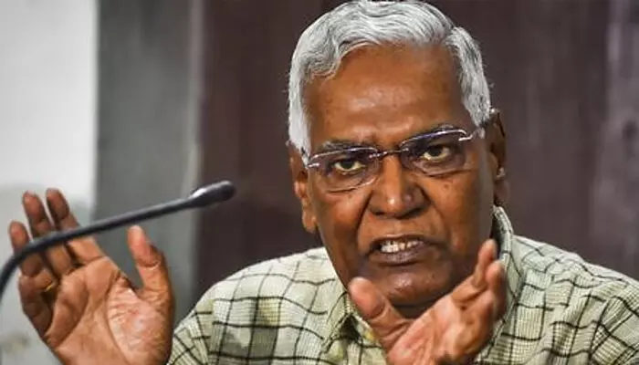പി.എം.ശ്രീ പദ്ധതിയില് നിന്ന് പിന്മാറണം; ധാരണാപത്രം മരവിപ്പിക്കണം; എന്.ഇ.പി 2020 രാജ്യത്തിന് അപകടകരം; തമിഴ്നാടിനെപ്പോലെ സുപ്രീം കോടതിയെ സമീപിക്കണമെന്നും ഡി രാജ പി.എം.ശ്രീ പദ്ധതിയില് നിന്ന് പിന്മാറണം; ധാരണാപത്രം മരവിപ്പിക്കണം; എന്.ഇ.പി 2020 രാജ്യത്തിന് അപകടകരം; തമിഴ്നാടിനെപ്പോലെ സുപ്രീം കോടതിയെ സമീപിക്കണമെന്നും ഡി രാജ