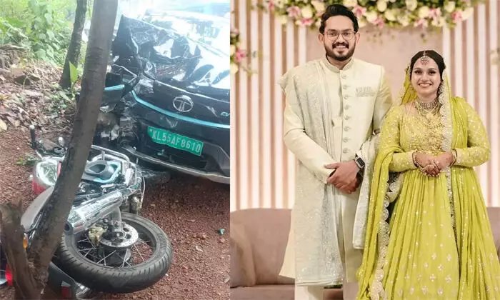 മലപ്പുറത്ത് കാര് ബൈക്കിലിടിച്ച് ദമ്പതികള്ക്ക് അന്ത്യം; ദാരുണാന്ത്യം സംഭവിച്ചത്  സിദ്ദിഖ്, ഭാര്യ റീഷ എന്നിവര്ക്ക് മലപ്പുറത്ത് കാര് ബൈക്കിലിടിച്ച് ദമ്പതികള്ക്ക് അന്ത്യം; ദാരുണാന്ത്യം സംഭവിച്ചത്  സിദ്ദിഖ്, ഭാര്യ റീഷ എന്നിവര്ക്ക്