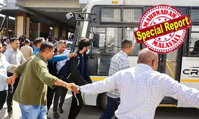 മെച്ചപ്പെട്ട ജീവിതത്തിനായി യുഎസിലേക്ക് കുടിയേറാന്‍ മുടക്കിയത് 35 ലക്ഷം രൂപ! ഒടുവില്‍ കാലില്‍ ചങ്ങലയിട്ട് 25 മണിക്കൂര്‍ വിമാനയാത്ര; അനധികൃത കുടിയേറ്റക്കാരായ 50 ഇന്ത്യക്കാരെ കൂടി യു.എസ് നാടുകടത്തി; പലരും ഏജന്റുമാരാല്‍ കബളിപ്പിക്കപ്പെട്ടവര്‍