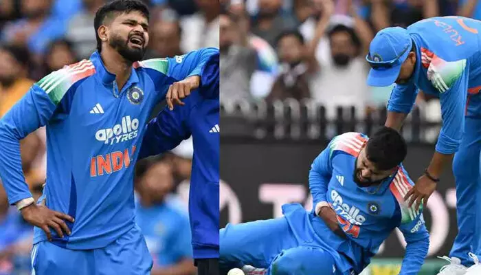 മത്സരത്തിനിടെ പരിക്കേറ്റ് മടങ്ങിയ ശ്രേയസ് അയ്യര് ഡ്രസിങ് റൂമില് ബോധം കെട്ടു വീണു;  പള്സ് ഉള്പ്പെടെ താഴ്ന്നു; വൈകിയിരുന്നെങ്കില് ജീവന് അപകടത്തിലായേനേയെന്നും റിപ്പോര്ട്ട്; സിഡ്നിയിലെ ആശുപത്രിയില് ബിസിസിഐ മെഡിക്കല് സംഘവും; കുടുംബം ഓസ്ട്രേലിയയിലേക്ക് മത്സരത്തിനിടെ പരിക്കേറ്റ് മടങ്ങിയ ശ്രേയസ് അയ്യര് ഡ്രസിങ് റൂമില് ബോധം കെട്ടു വീണു;  പള്സ് ഉള്പ്പെടെ താഴ്ന്നു; വൈകിയിരുന്നെങ്കില് ജീവന് അപകടത്തിലായേനേയെന്നും റിപ്പോര്ട്ട്; സിഡ്നിയിലെ ആശുപത്രിയില് ബിസിസിഐ മെഡിക്കല് സംഘവും; കുടുംബം ഓസ്ട്രേലിയയിലേക്ക്