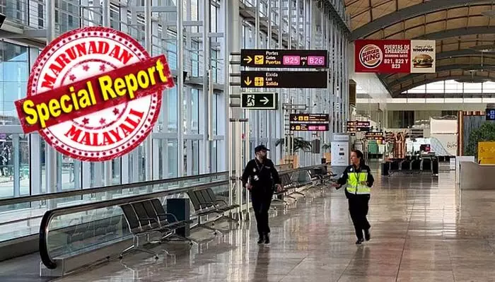 സ്പെയിനിലെ വിമാനത്താവളത്തിന് സമീപം നീഗൂഢ ഡ്രോണുകള് പറന്നുയര്ന്നു; ബ്രിട്ടീഷ് വിനോദസഞ്ചാരികളുമായി പോയ അഞ്ച് വിമാനങ്ങള് വഴിതിരിച്ചുവിട്ടു; അലികാന്റേ വിമാനത്താവളത്തിന്റെ പ്രവര്ത്തനം നിര്ത്തിവെച്ചു; ഡ്രോണ് ഓപ്പറേറ്റര് തിരിച്ചറിയാന് പരിശോധന സ്പെയിനിലെ വിമാനത്താവളത്തിന് സമീപം നീഗൂഢ ഡ്രോണുകള് പറന്നുയര്ന്നു; ബ്രിട്ടീഷ് വിനോദസഞ്ചാരികളുമായി പോയ അഞ്ച് വിമാനങ്ങള് വഴിതിരിച്ചുവിട്ടു; അലികാന്റേ വിമാനത്താവളത്തിന്റെ പ്രവര്ത്തനം നിര്ത്തിവെച്ചു; ഡ്രോണ് ഓപ്പറേറ്റര് തിരിച്ചറിയാന് പരിശോധന