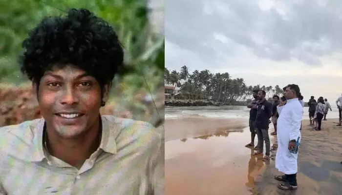 കടലില് വീണ ഫുട്ബോള് കുട്ടികള്ക്ക് എടുത്തുകൊടുത്തു;  പൊഴികടക്കാന് ശ്രമിക്കവെ ചുഴിയില്പ്പെട്ട് കാണാതായ യുവാവിനായി തിരച്ചില് കടലില് വീണ ഫുട്ബോള് കുട്ടികള്ക്ക് എടുത്തുകൊടുത്തു;  പൊഴികടക്കാന് ശ്രമിക്കവെ ചുഴിയില്പ്പെട്ട് കാണാതായ യുവാവിനായി തിരച്ചില്