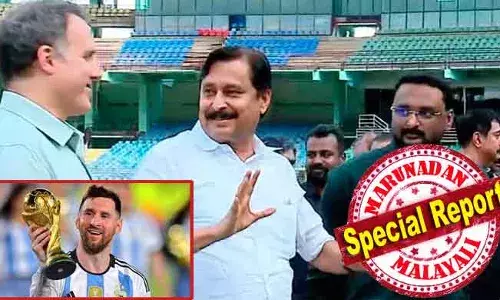 അര്‍ജന്റീന ടീമിന്റെ സന്ദര്‍ശനം മുടക്കാന്‍ എഎഫ്എയ്ക്ക് നിരന്തരം വ്യാജ പരാതികള്‍ അയച്ചത് മലയാളത്തിലെ ഒരു പ്രമുഖ മാധ്യമ സ്ഥാപനത്തിന്റെ പ്രതിനിധി! ഈ പ്രസ്താവന നടത്തിയ കായികമന്ത്രിക്ക് ആ സ്ഥാപനത്തിന്റെ പേരു പറയാന്‍ നട്ടല്ലില്ല; കലൂരില്‍ നടന്ന മരം മുറിയും കായിക മന്ത്രി വി അബ്ദുറഹ്‌മാന്‍ അറിയുന്നില്ല; മെസിയെ എത്തിക്കാത്തത് ഷേഡി മാഫിയ