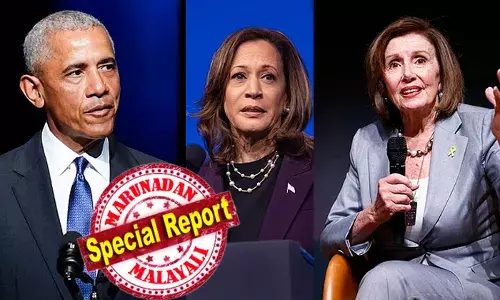 ബൈഡന്‍ പിന്‍മാറിയപ്പോള്‍ കമല ഹാരിസ് സ്ഥാനാര്‍ഥിയാകുന്നതിനെ ഒബാമയും എതിര്‍ത്തു; കമലയെ പിന്തുണച്ച നാന്‍സി പെലോസിയെ  ഫോണില്‍ വിളിച്ച് തെറിവിളിച്ച് ഒബാമ; ആ ട്രെയിന്‍ സ്റ്റേഷന്‍ വിട്ടുപോയി എന്ന് നാന്‍സിയുടെ മറുപടിയും; വീണ്ടും മത്സരിക്കുമെന്ന് കമല പ്രഖ്യാപിച്ചതിന് പിന്നാലെ പുറത്തുവുന്നത് ഒബാമയുടെ വിയോജിപ്പുകഥ