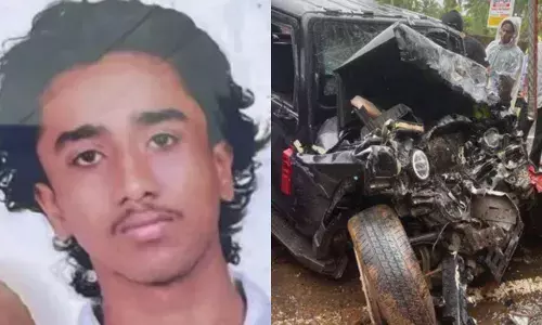 നിയന്ത്രണം വിട്ടെത്തിയ ഥാർ ലോറിയുമായി കൂട്ടിയിടിച്ച് വൻ അപകടം; വിദ്യാര്‍ഥിക്ക് ദാരുണാന്ത്യം; പരിക്കേറ്റവരെ പുറത്തെടുത്തത് ജീപ്പ് വെട്ടിപ്പൊളിച്ച്; നടുക്കുന്ന സംഭവം മലപ്പുറത്ത്