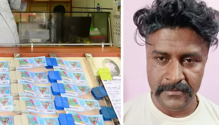 രഹസ്യ വിവരത്തിൽ പരിശോധന; ലോട്ടറി കടയുടെ മറവിൽ വിൽക്കുന്നത് ലഹരിവസ്തുക്കൾ; പിടിച്ചെടുത്തത് 150 ഹാൻസ് പാക്കറ്റുകൾ രഹസ്യ വിവരത്തിൽ പരിശോധന; ലോട്ടറി കടയുടെ മറവിൽ വിൽക്കുന്നത് ലഹരിവസ്തുക്കൾ; പിടിച്ചെടുത്തത് 150 ഹാൻസ് പാക്കറ്റുകൾ
