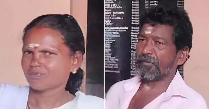 കുടുംബവഴക്കിനിടെ ഭാര്യയെ കൊടുവാളുകൊണ്ട് കഴുത്തിന് വെട്ടിക്കൊലപ്പെടുത്തി; ഭര്ത്താവ് പിടിയില്; വാസു സ്ഥിരമായി മദ്യപിച്ചെത്തി പ്രശ്നങ്ങള് ഉണ്ടാക്കുന്ന ആളെന്ന്  നാട്ടുകാര് കുടുംബവഴക്കിനിടെ ഭാര്യയെ കൊടുവാളുകൊണ്ട് കഴുത്തിന് വെട്ടിക്കൊലപ്പെടുത്തി; ഭര്ത്താവ് പിടിയില്; വാസു സ്ഥിരമായി മദ്യപിച്ചെത്തി പ്രശ്നങ്ങള് ഉണ്ടാക്കുന്ന ആളെന്ന്  നാട്ടുകാര്