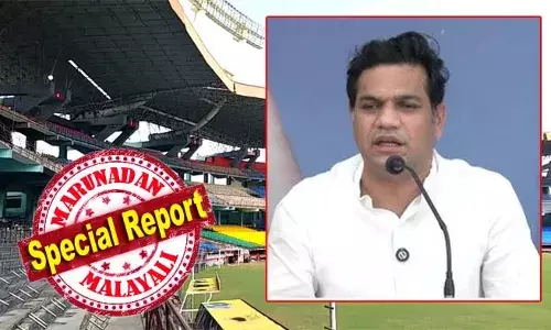 കലൂര്‍ സ്‌റ്റേഡിയം നവീകരണത്തിനായി മുടക്കിയ പണം ലീഗലാണോ? സ്‌പോണ്‍സര്‍ക്കായി പണം ഇറക്കിയത് ചിട്ടി മുതലാളി; 70 കോടി ചിലവഴിക്കുന്നതില്‍ തെറ്റില്ല, ട്രാന്‍സ്പറന്‍സി വേണം; കായിക മന്ത്രിയെ നയിക്കുന്നത് കച്ചവട താല്‍പ്പര്യങ്ങള്‍; കലൂര്‍ സ്റ്റേഡിയം വിഷയത്തില്‍ ആരോപണങ്ങളുമായി ഹൈബി ഈഡന്‍; വിഷയം രാഷ്ട്രീയമായി നേരിടാന്‍ സിപിഎമ്മും