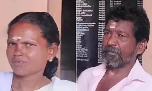 കുടുംബവഴക്കിനിടെ ഭാര്യയെ കൊടുവാളുകൊണ്ട് കഴുത്തിന് വെട്ടിക്കൊലപ്പെടുത്തി; ഭര്‍ത്താവ് പിടിയില്‍; വാസു സ്ഥിരമായി മദ്യപിച്ചെത്തി പ്രശ്‌നങ്ങള്‍ ഉണ്ടാക്കുന്ന ആളെന്ന്  നാട്ടുകാര്‍