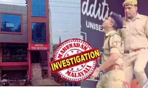 ആൺ സുഹൃത്തിനൊപ്പം ജന്മദിനം ആഘോഷിക്കാനെത്തിയത് ദി ഹെവനിൽ; ഹോട്ടലിന്റെ ഒന്നാംനിലയിൽ നിന്ന് വീണത് നഗ്നയായി; യുവതിയെ ആശുപത്രിയിലെത്തിച്ചത് ഷീറ്റ് കൊണ്ട് പൊതിഞ്ഞ്; കൂട്ടുകാരനെ തേടി പോലീസ്