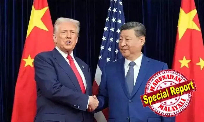 സംഘര്ഷങ്ങള് സ്വാഭാവികം, പക്ഷേ ചൈനയും യു.എസും സുഹൃത്തുക്കളാകണം; അമേരിക്കയെ വീണ്ടും മഹത്തരമാക്കാനുള്ള ദര്ശനവുമായി കൈകോര്ക്കുന്നു;  ഗാസയില് സമാധാനം പുനഃസ്ഥാപിക്കുന്നതിന് ട്രംപ് നല്കിയ സംഭാവന മഹത്തരം; യുഎസ് സഹകരണത്തിന് തയാറെന്ന് ഷീ ജിന്പിങ് സംഘര്ഷങ്ങള് സ്വാഭാവികം, പക്ഷേ ചൈനയും യു.എസും സുഹൃത്തുക്കളാകണം; അമേരിക്കയെ വീണ്ടും മഹത്തരമാക്കാനുള്ള ദര്ശനവുമായി കൈകോര്ക്കുന്നു;  ഗാസയില് സമാധാനം പുനഃസ്ഥാപിക്കുന്നതിന് ട്രംപ് നല്കിയ സംഭാവന മഹത്തരം; യുഎസ് സഹകരണത്തിന് തയാറെന്ന് ഷീ ജിന്പിങ്