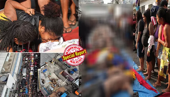 മയക്കുമരുന്നുമാഫിയ വേട്ടയ്ക്കിടെ കൗമാരക്കാരനായ ഗൂണ്ടാത്തലവന്റെ തലയറുത്ത് മരത്തില് കെട്ടിത്തൂക്കി; റെയ്ഡില് 119 പേര് കൊല്ലപ്പെട്ടു; കോപ് കാലാവസ്ഥ ഉച്ചകോടിക്ക് മുന്നോടിയായി പുലിവാല് പിടിച്ച് ബ്രസീല് പൊലീസ്; പൊലീസിനെതിരെ ഡ്രോണ് ബോംബുകള് വര്ഷിച്ച് മാഫിയയുടെ പകവീട്ടല്; തനിനിറം കാട്ടി അധോലോകം മയക്കുമരുന്നുമാഫിയ വേട്ടയ്ക്കിടെ കൗമാരക്കാരനായ ഗൂണ്ടാത്തലവന്റെ തലയറുത്ത് മരത്തില് കെട്ടിത്തൂക്കി; റെയ്ഡില് 119 പേര് കൊല്ലപ്പെട്ടു; കോപ് കാലാവസ്ഥ ഉച്ചകോടിക്ക് മുന്നോടിയായി പുലിവാല് പിടിച്ച് ബ്രസീല് പൊലീസ്; പൊലീസിനെതിരെ ഡ്രോണ് ബോംബുകള് വര്ഷിച്ച് മാഫിയയുടെ പകവീട്ടല്; തനിനിറം കാട്ടി അധോലോകം