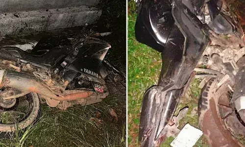 ബൈക്ക് നിയന്ത്രണം വിട്ട് ഇലക്ട്രിക് പോസ്റ്റില്‍ ഇടിച്ചു; രണ്ട് യുവാക്കള്‍ക്ക് ദാരുണാന്ത്യം; ബൈക്കിന്റെ വേഗമാകാം അപകടകാരണമെന്ന് പോലീസ്