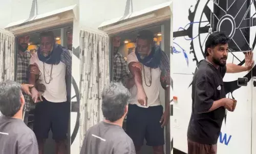 ഒരു നിർമ്മാതാവ് എത്രകാലം ഇത് സഹിക്കണം; കാരവാനിൽ നിന്ന് ഷറഫുദ്ദീനോട് ദേഷ്യപ്പെട്ട് വിനായകൻ; ശേഷം, ഒന്നും പേടിക്കാൻ ഇല്ലെന്ന് കമന്റ്റ്; വൈറലായി വീഡിയോ