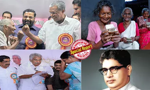 തുടങ്ങിയത് കോണ്‍ഗ്രസ് മുഖ്യമന്ത്രിയായിരുന്ന ആര്‍ ശങ്കറിന്റെ കാലത്ത്; വിവിധ സര്‍ക്കാരുകള്‍ പെന്‍ഷന്‍ വര്‍ധിപ്പിച്ചു; ഉമ്മന്‍ചാണ്ടി സര്‍ക്കാറിന്റെ കാലത്ത് 18 മാസം കുടിശ്ശിക ഉണ്ടായിരുന്നുവെന്നത് വ്യാജം; മുടങ്ങിയത് മൂന്ന് മാസം മാത്രം; ക്ഷേമ പെന്‍ഷനിലെ സിപിഎം ക്യാപ്സ്യൂള്‍ പൊളിയുമ്പോള്‍