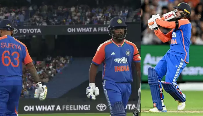 ഒരറ്റത്ത് ബാറ്റിങ് വെടിക്കെട്ടുമായി അഭിഷേക് ശര്മ; മറുവശത്ത് വിക്കറ്റ് മഴ;  മെല്ബണില് കളിമറന്ന് സൂര്യകുമാറും സംഘവും; എട്ടു ബാറ്റര്മാര് പുറത്തായത് രണ്ടക്കം കടക്കാതെ;  ഓസ്ട്രേലിയയ്ക്ക് 126 റണ്സ് വിജയലക്ഷ്യം ഒരറ്റത്ത് ബാറ്റിങ് വെടിക്കെട്ടുമായി അഭിഷേക് ശര്മ; മറുവശത്ത് വിക്കറ്റ് മഴ;  മെല്ബണില് കളിമറന്ന് സൂര്യകുമാറും സംഘവും; എട്ടു ബാറ്റര്മാര് പുറത്തായത് രണ്ടക്കം കടക്കാതെ;  ഓസ്ട്രേലിയയ്ക്ക് 126 റണ്സ് വിജയലക്ഷ്യം