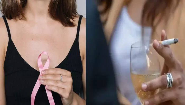 സ്ത്രീകൾക്കിടയിലെ അമിതമായ പുകവലിയും മദ്യപാനവും സ്തനാർബുദത്തിന് കാരണമാക്കും; എല്ലാ മാസവും സ്തനങ്ങൾ സ്വയം പരിശോധിക്കുക; വിദഗ്ധർ പറയുന്നത് സ്ത്രീകൾക്കിടയിലെ അമിതമായ പുകവലിയും മദ്യപാനവും സ്തനാർബുദത്തിന് കാരണമാക്കും; എല്ലാ മാസവും സ്തനങ്ങൾ സ്വയം പരിശോധിക്കുക; വിദഗ്ധർ പറയുന്നത്