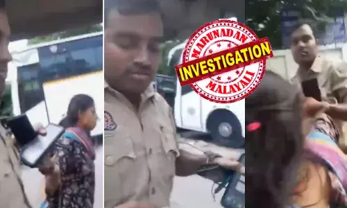 പട്ടാപ്പകൽ തിരക്കേറിയ റോഡിലൂടെ ഒരു യുവതിയുടെ കടന്നുവരവ്; വഴിയിൽ നിന്ന പോലീസ് കോണ്‍സ്റ്റബിളെ തെറി പറഞ്ഞ് നല്ല അടിപൊട്ടിച്ചു; കോളറിന് കുത്തിപ്പിടിച്ച് വലിച്ചിഴച്ച് കൊണ്ടുപോകുന്ന കാഴ്ച; ഇതെല്ലാം അമ്പരന്ന് നോക്കിനിൽക്കുന്ന ആളുകൾ; ഒടുവിൽ കാര്യം അറിഞ്ഞപ്പോൾ സംഭവിച്ചത്