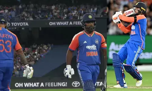 ഒരറ്റത്ത് ബാറ്റിങ് വെടിക്കെട്ടുമായി അഭിഷേക് ശര്‍മ; മറുവശത്ത് വിക്കറ്റ് മഴ;  മെല്‍ബണില്‍ കളിമറന്ന് സൂര്യകുമാറും സംഘവും; എട്ടു ബാറ്റര്‍മാര്‍ പുറത്തായത് രണ്ടക്കം കടക്കാതെ;  ഓസ്‌ട്രേലിയയ്ക്ക് 126 റണ്‍സ് വിജയലക്ഷ്യം