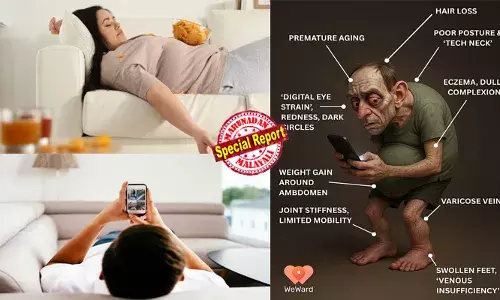 പുറത്ത് നിന്ന് ഭക്ഷണം ഓര്‍ഡര്‍ ചെയ്ത് കമ്പ്യൂട്ടറിലും കണ്ണുനട്ട് മേലനങ്ങാതെ സോഫയില്‍ ചടഞ്ഞിരിക്കുന്നവര്‍ക്ക് ഭാവിയില്‍ എന്തുസംഭവിക്കും? നിഷ്‌ക്രിയനായ ഒരാള്‍ 2050ല്‍ എങ്ങനെയിരിക്കും? കുഴിഞ്ഞ കണ്ണുകളും മങ്ങിയ ചര്‍മ്മവും വീര്‍ത്ത കാലുകളും വികൃതമായ കഴുത്തുമായി വിചിത്രരൂപിയായ സാം എന്ന മോഡല്‍; വാക്കിങ് ആപ്പായ വീ വാര്‍ഡിന്റെ മുന്നറിയിപ്പുകള്‍ ഇങ്ങനെ