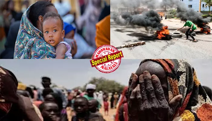 സുഡാനില്‍ നരനായാട്ട്: സ്ത്രീകളെയും കുട്ടികളെയും നിരത്തി നിര്‍ത്തി കൂട്ടക്കൊല നടത്തുന്നതിന്റെ ദൃശ്യങ്ങള്‍ പുറത്ത്; രണ്ടുദിവസത്തിനുള്ളില്‍ 2000 ത്തോളം പേരെ ആര്‍ എസ് എഫ് വകവരുത്തിയെന്നും ന്യൂനപക്ഷ വിഭാഗങ്ങളെ ഉന്മൂലനം ചെയ്യുന്നുവെന്നും യുഎന്‍; ആഭ്യന്തര കലാപത്തില്‍ കുരുതിക്കളമായി വടക്ക് കിഴക്കന്‍ ആഫ്രിക്കന്‍ രാജ്യം