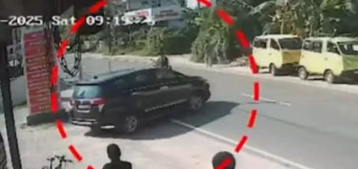 സ്‌കൂള്‍ വിദ്യാര്‍ഥിയായ 16കാരന്‍ അലക്ഷ്യമായി കാറോടിച്ചത് ഞാറയ്ക്കല്‍ മുതല്‍ ചെറായി വരെ; കാറുടമയ്‌ക്കെതിരെ നടപടി വരും
